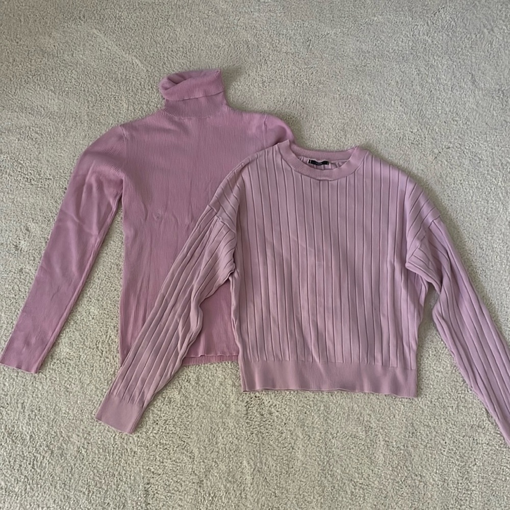 Set of 2 Tezenzis pink sweaters